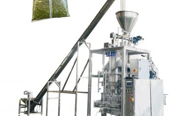 Mesin pengemas penyegel pengisi pembentuk tas ZL1200 vffs otomatis untuk potongan kertas segar 15kg