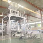 Satu set mesin pengemas bubuk deterjen otomatis 1-3,5kg siap dikirim.