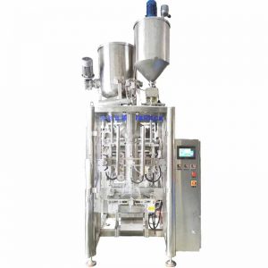 Mesin penyegel kemasan pengisian minyak & saus otomatis