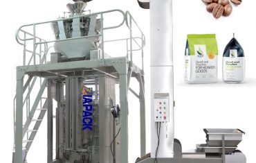 Mesin pengemas pengisian quad bag otomatis untuk biji kopi & bubuk
