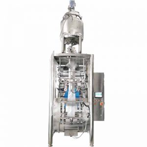 Kantong vertikal otomatis membentuk mesin penyegel pengisi untuk pasta