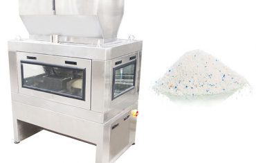 Mesin timbangan linier kepala ganda untuk produk granular