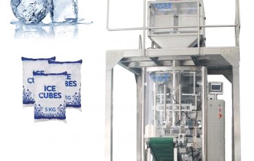 Mesin pengemas es batu 5kg otomatis