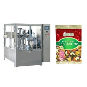 Kacang rotary zipper bag packaging machine