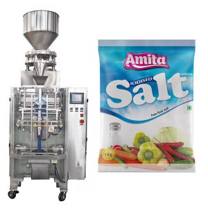 Vertikal Otomatis Sachet Bag Salt Packing Machine