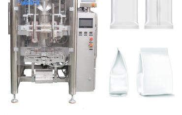 Tas gusseted bantal otomatis membentuk mesin pengepakan pengisi