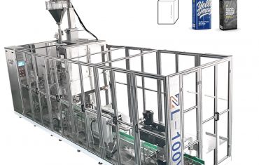 ZL100V Single vacuum chamber brick type bag membentuk mesin pengemas penyegel untuk bubuk kopi