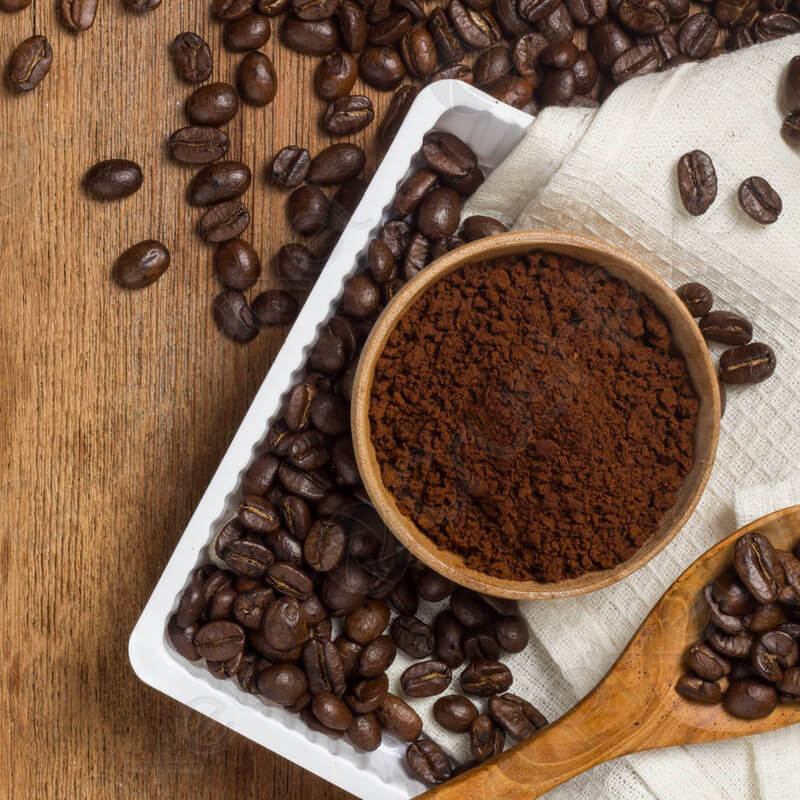 Mesin pengemas vakum otomatis untuk bubuk kopi