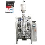 bentuk vertikal cair mengisi mesin segel dengan pistion filler